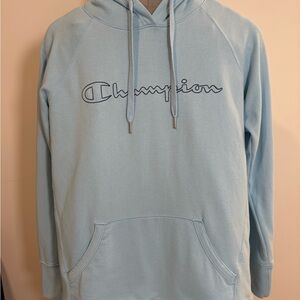 Light Blue Champion Hoodie